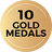 Gold Medals g10