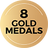 Gold Medals g8