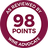 Wine advocate 98