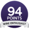Wine enthusiast 94/100