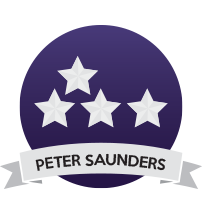 Peter Saunders 4 stars