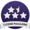Cuisine 4.5 Stars