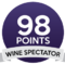Wine Spectator 98/100