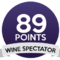 Wine Spectator 89/100