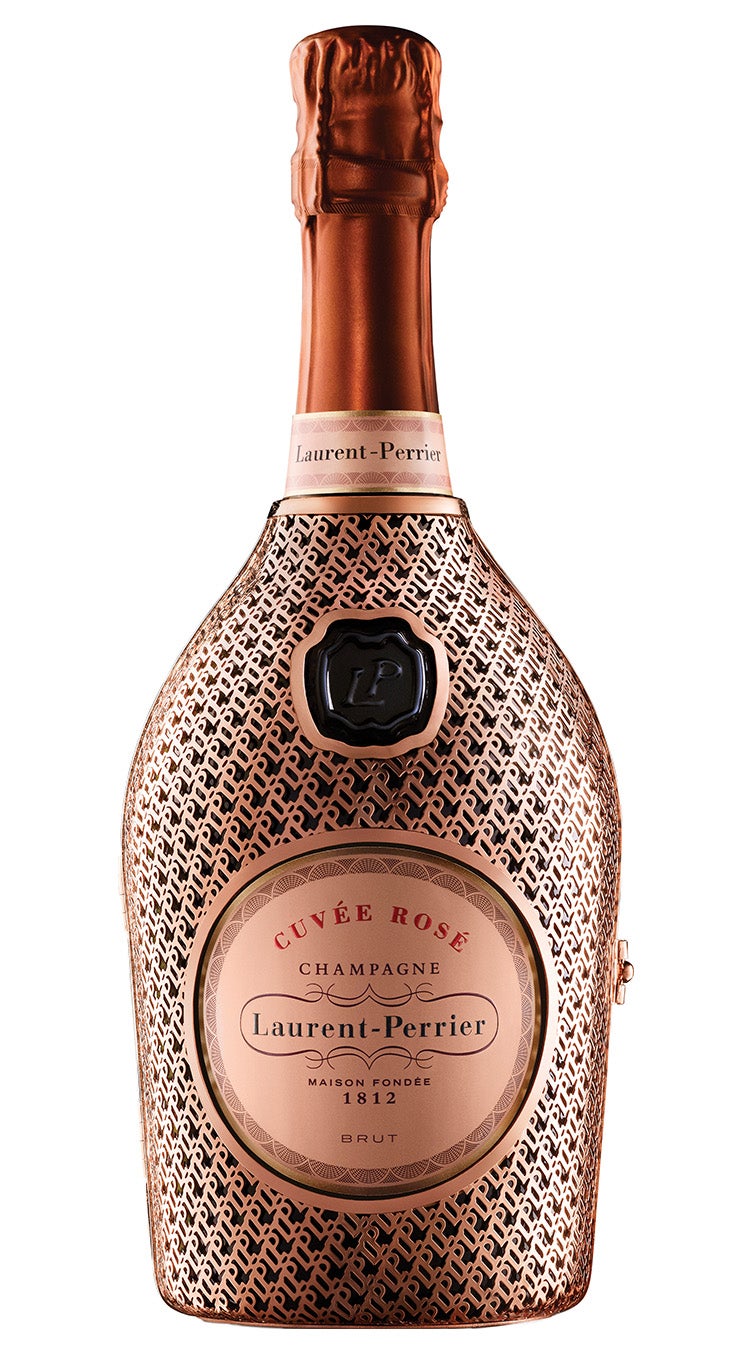 Laurent-Perrier Cuvee Rose Metal Jacket | Fine Wine Delivery