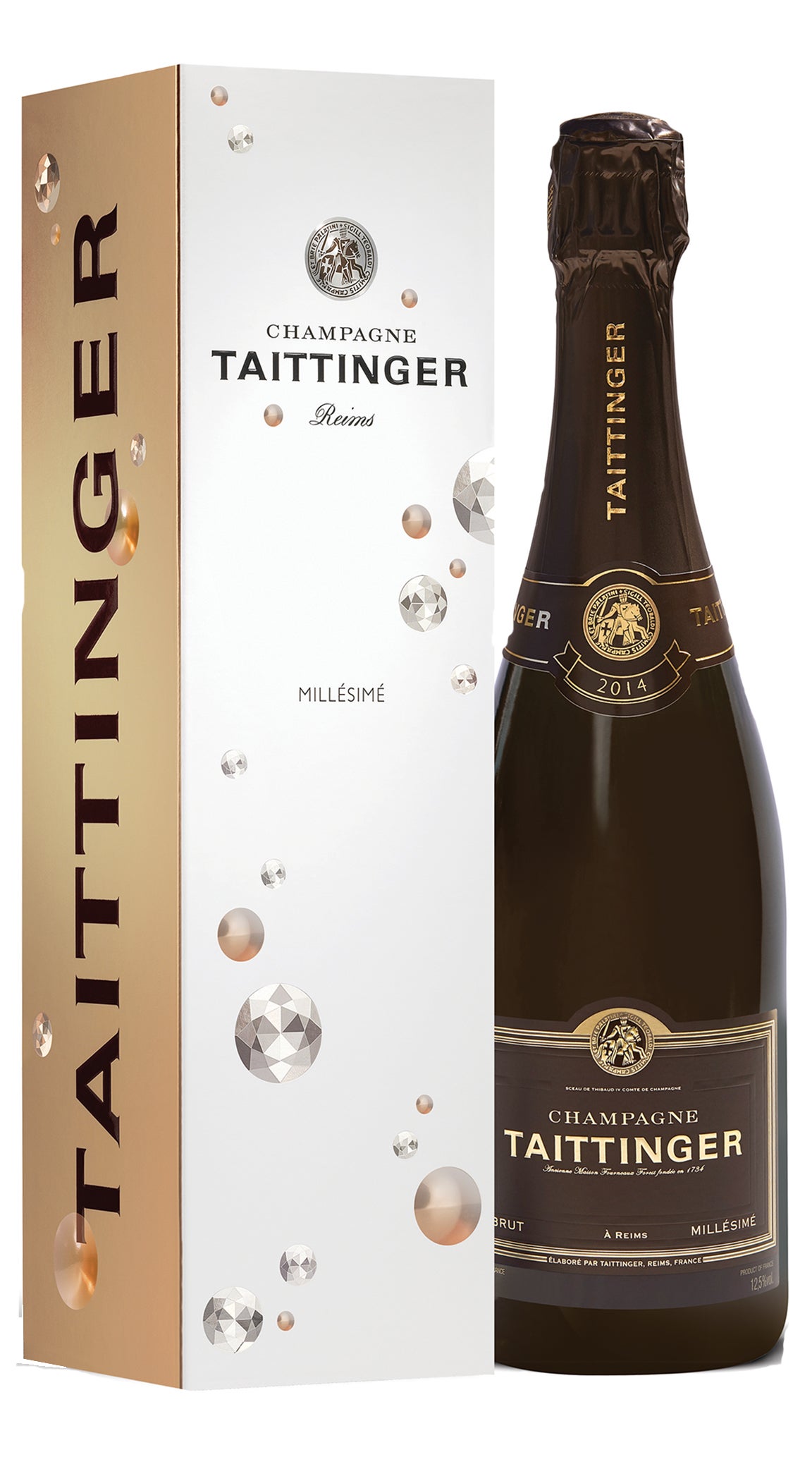 2015 Taittinger Brut Reserve Millesime | Fine Wine Delivery