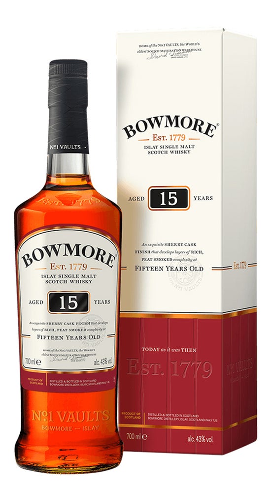 Bowmore 15 Year Old Whisky