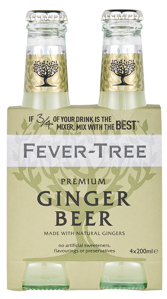 Fever-Tree Premium Ginger Beer 4pk