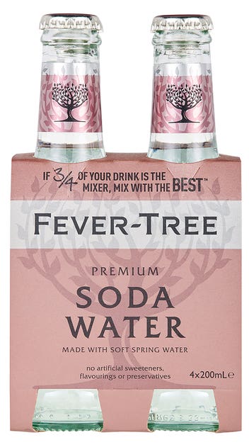  Fever-Tree Premium Soda 4pk