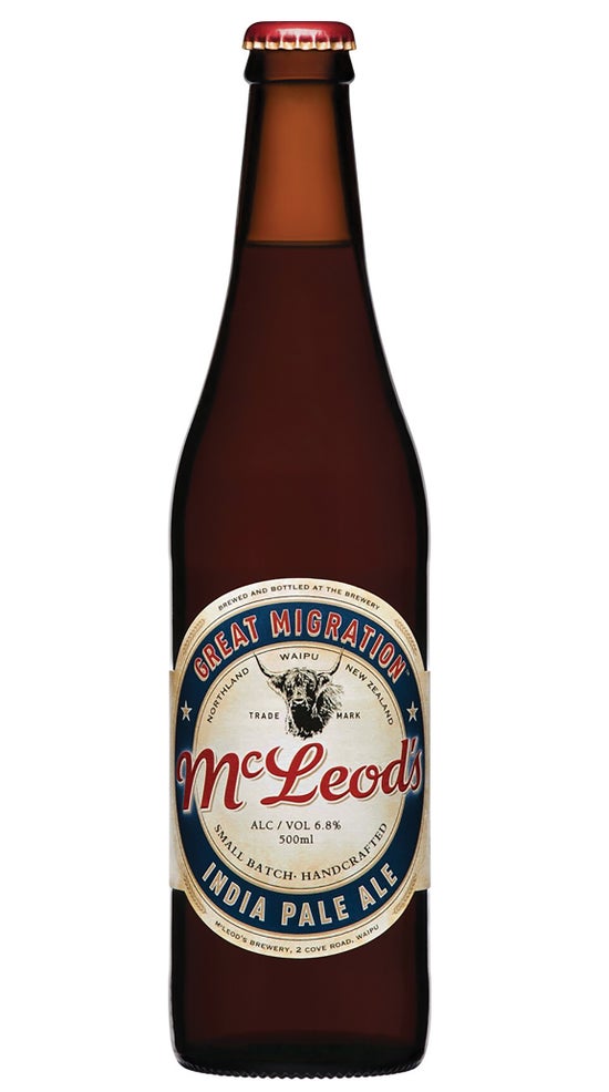 McLeod's Great Migration India Pale Ale 500ml bottle