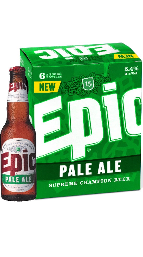 Epic Pale Ale 6pk 330ml bottles