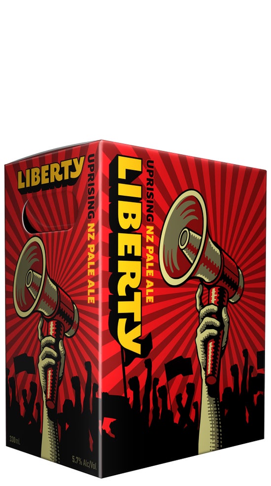 Liberty Brewing Uprising West Auckland Pale Ale 6pk
