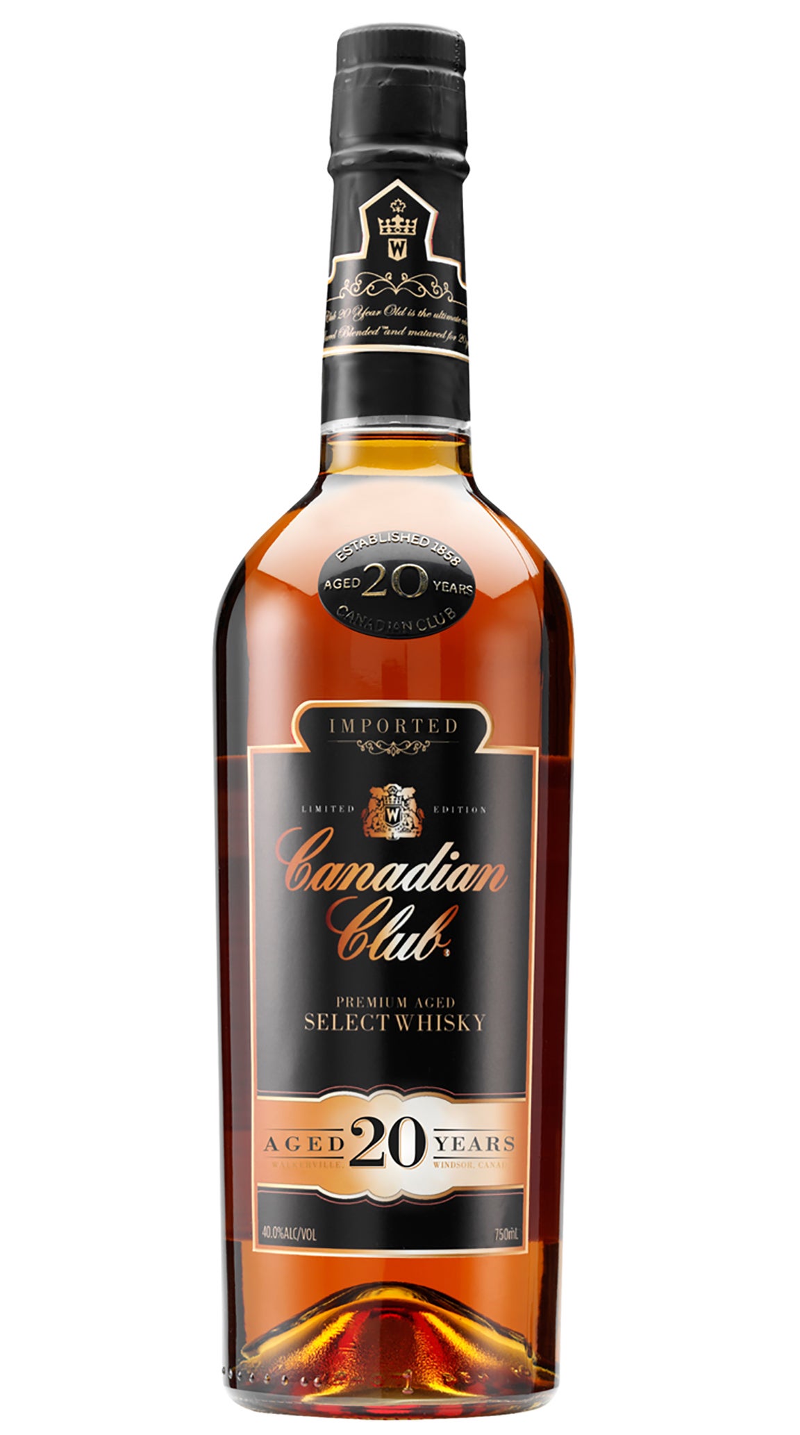 Canadian Club 20yo The Fine Wine Delivery Co