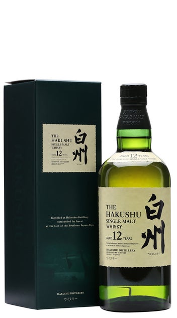  Hakushu 12 year old Japanese Whisky