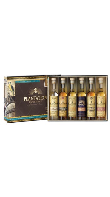  Plantation Artisanal Rum Experience Pack 6 x 100ml