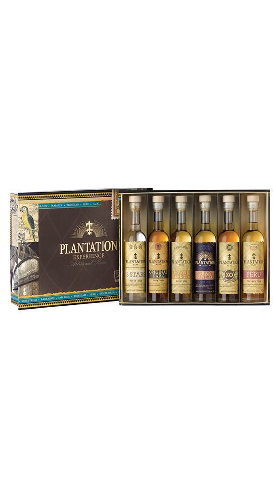 Plantation Artisanal Rum Experience Pack 6 x 100ml