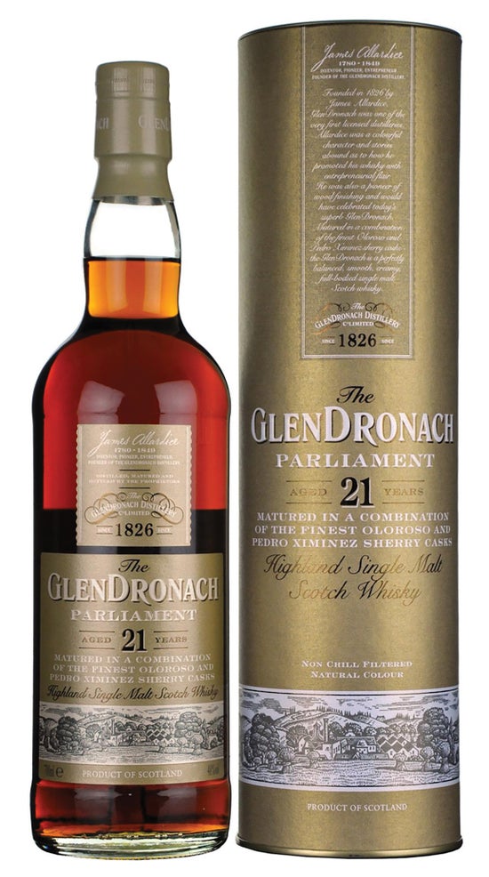 Glendronach Parliament 21 Yr 700ml bottle