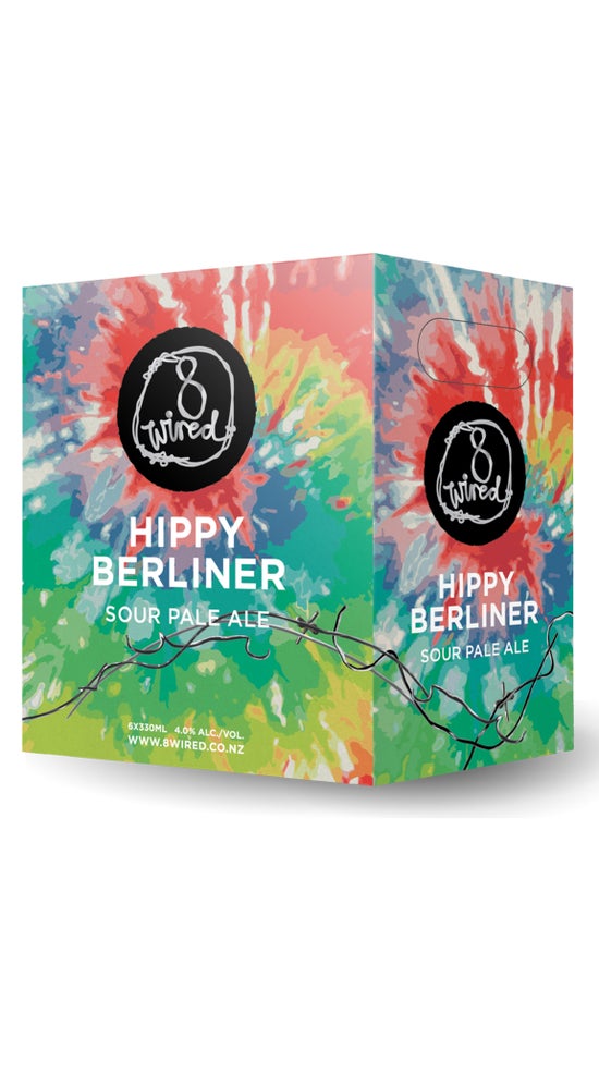 8 Wired Hippy Berliner Sour Ale 6pk
