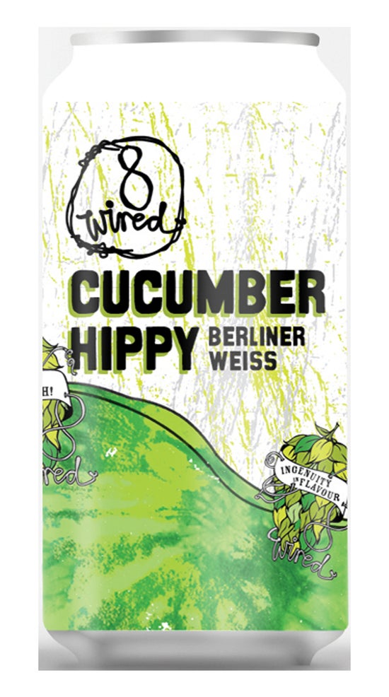 8 Wired Cucumber Hippy Berliner Sour Ale