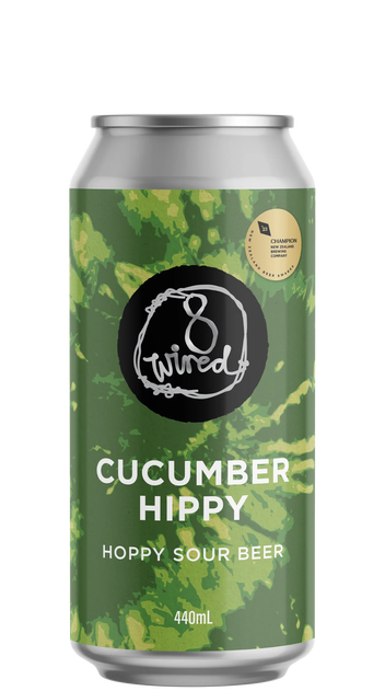  8 Wired Cucumber Hippy Berliner Weiss Sour Beer 4.0% 440ml Can