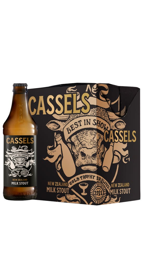 Cassels & Sons Milk Stout 6pk 328ml bottles