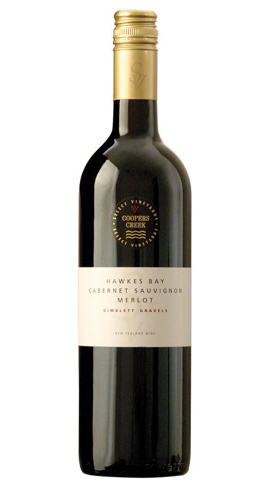 Coopers Creek Select Vineyard Cabernet Merlot 'Gimblett Gravels'
