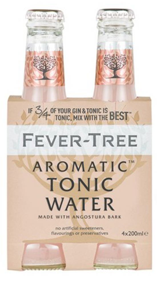 Fever-Tree Premium Aromatic Tonic Water 4pk