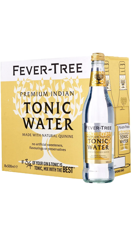 Fever-Tree Premium Indian Tonic Water 8 x 500ml