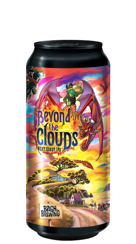 Bach Brewing Beyond the Clouds West Coast IPA 440ml can