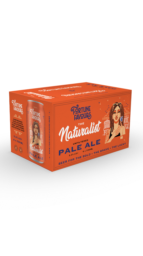 Fortune Favours The Naturalist Pale Ale 6 pack