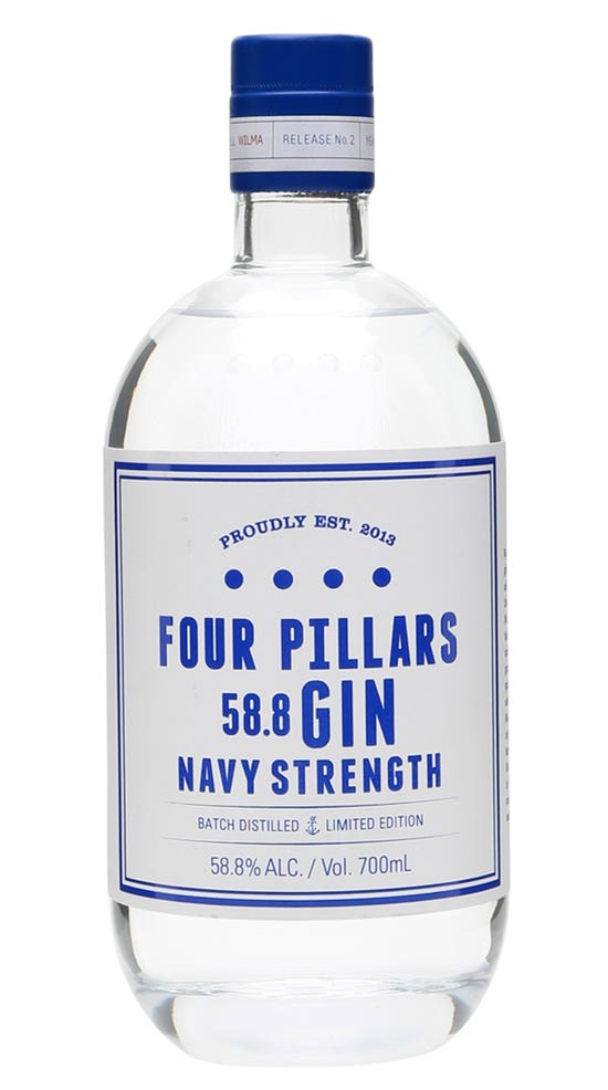 Four Pillars Navy Strength Gin 700ml bottle