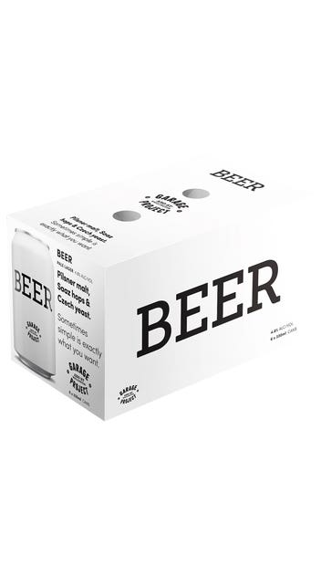  Garage Project BEER Pale Lager 6 pack