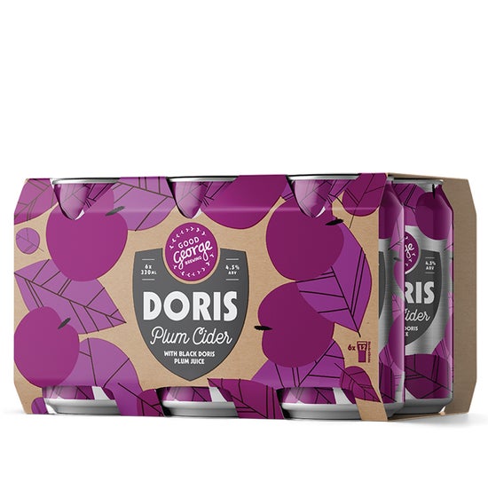 Good George Doris Plum Cider 6pk