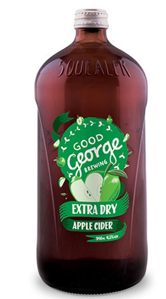 Good George Extra Dry Apple Cider Squealer 946ml