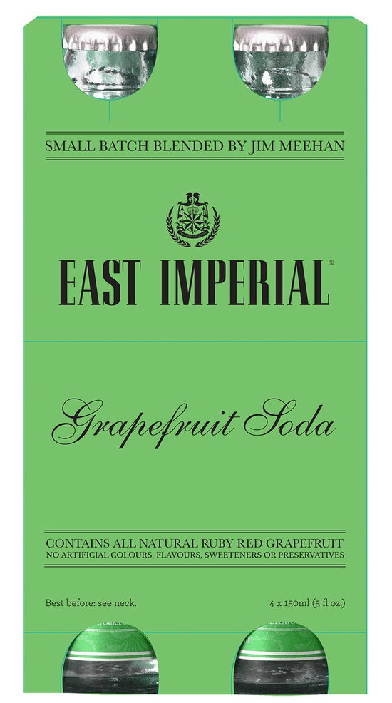 East Imperial Grapefruit Soda 4pk