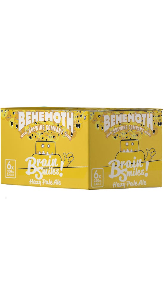 Behemoth Brain Smiles Hazy Pale Ale 6 pack