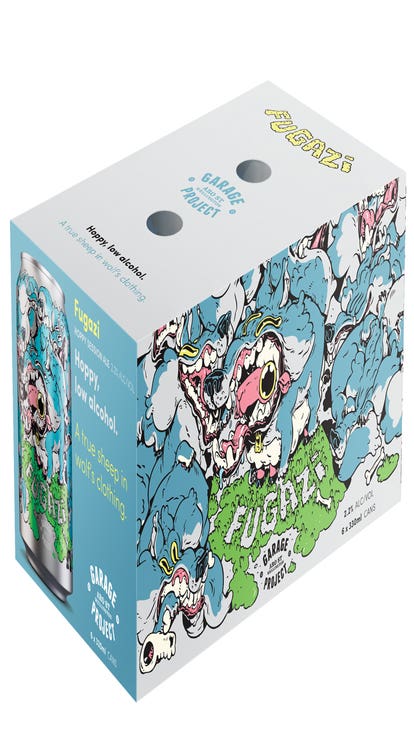 Garage Project Fugazi Low Alc Dry Hopped IPA 6 pack