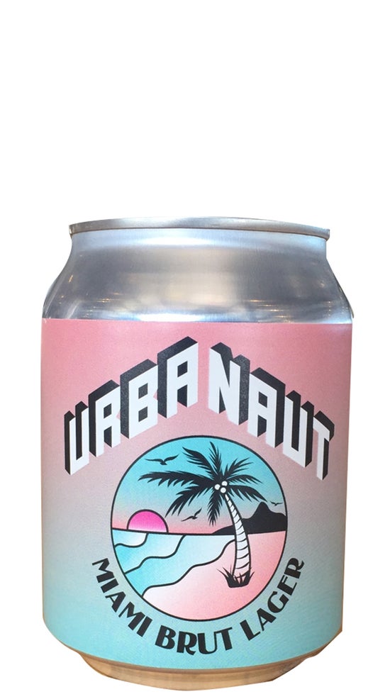 Urbanaut Miami Brut Lager 250ml can
