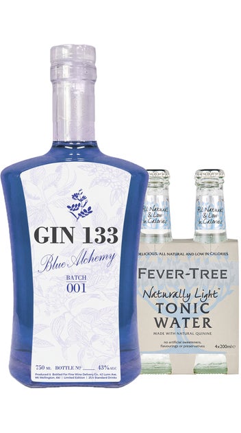  Gin 133 Blue Alchemy 750ml bottle