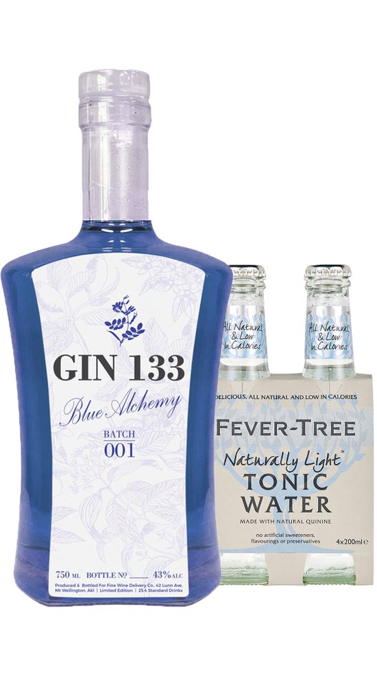 Gin 133 Blue Alchemy 750ml bottle