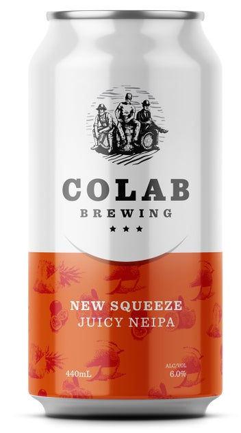  Colab Brewing New Squeeze Juicy IPA 440ml can