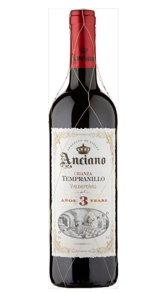 Anciano Crianza Tempranillo Aged 3 Years