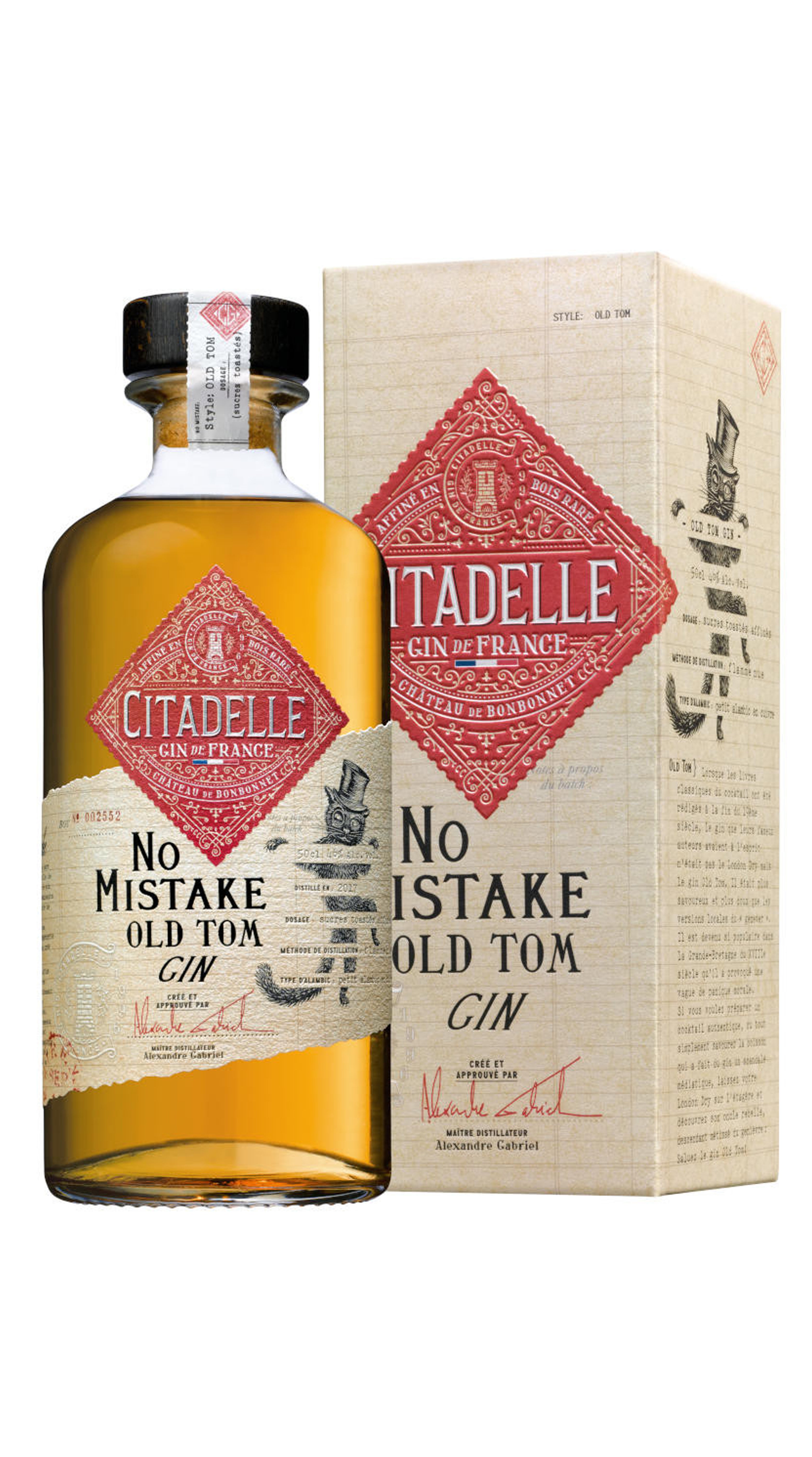 Citadelle No. 1 No Mistake Old Tom Gin 500mL Fine Wine Delivery