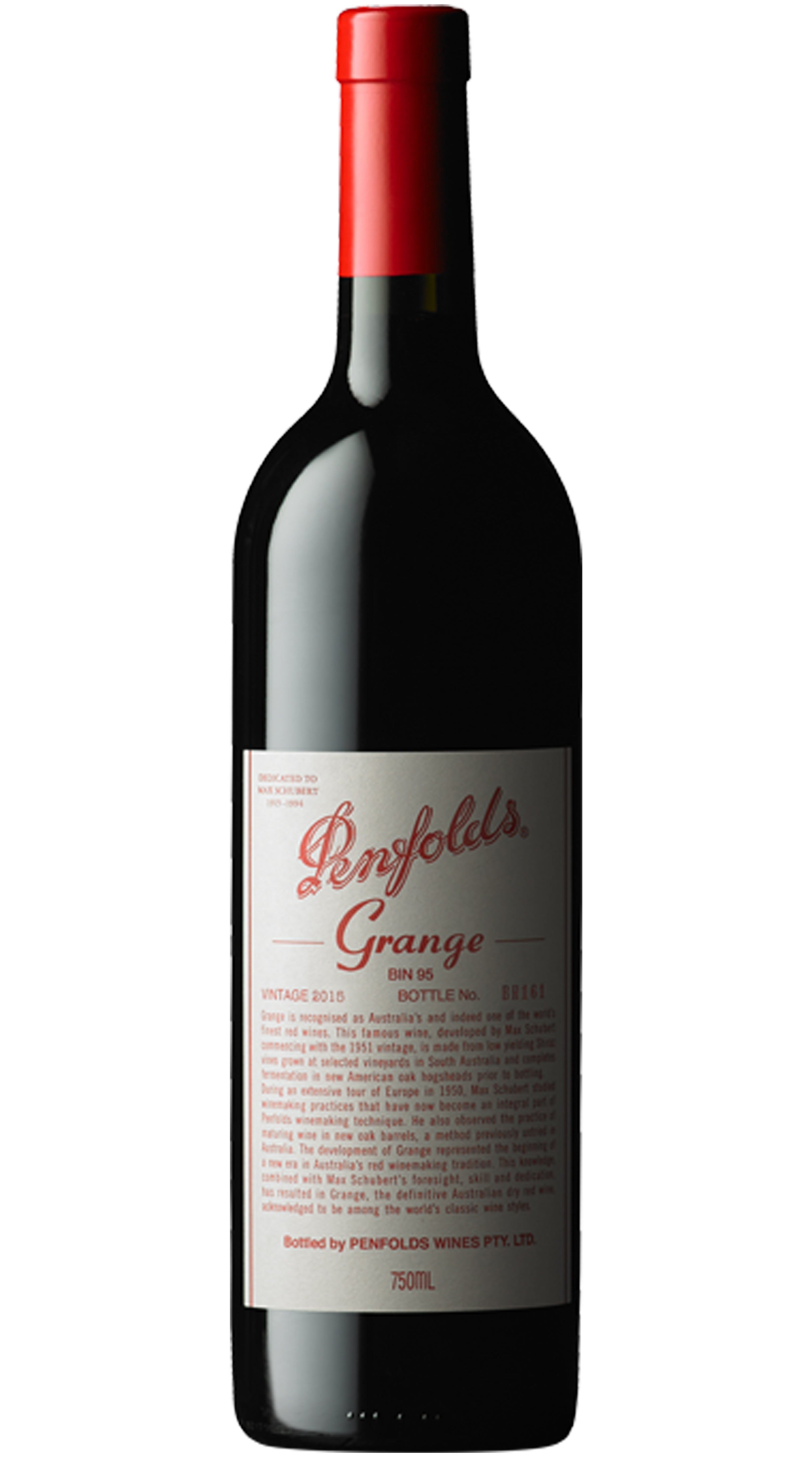 2015 Penfolds Grange Fine Wine Delivery