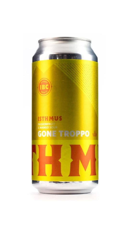 Isthmus Brewing Gone Troppo Passion Fruit & Mango Sour Ale 440ml
