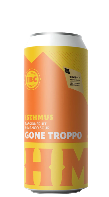  Isthmus Brewing Gone Troppo Mango + Passionfruit Sour 440ml can
