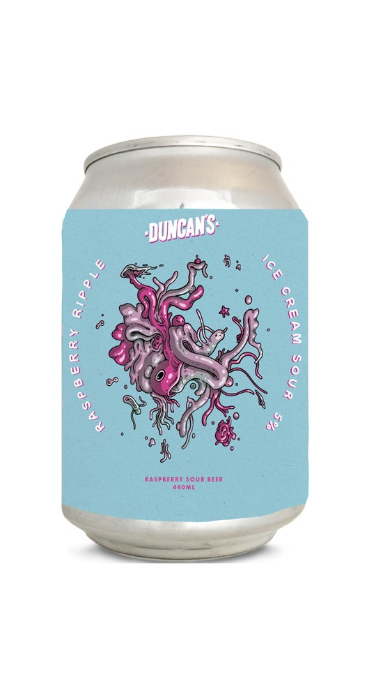 Duncan's Raspberry Ripple Ice Cream Sour