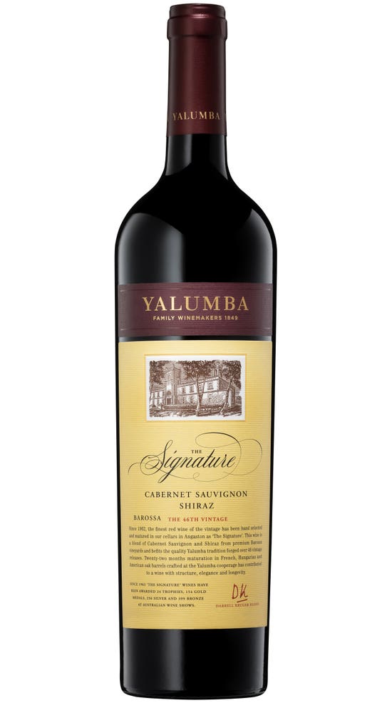 Yalumba The Signature Museum Release Cabernet Sauvignon Shiraz