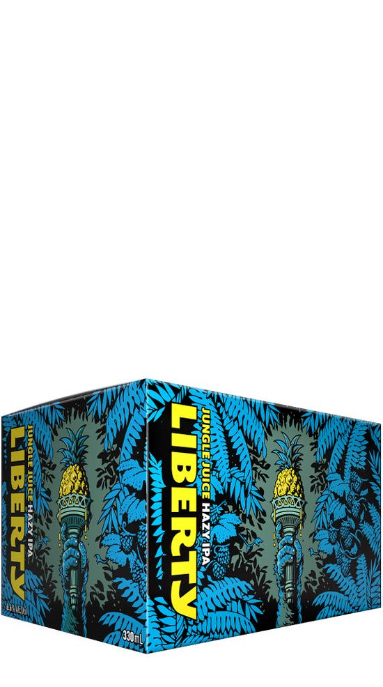 Liberty Jungle Juice Hazy West Coast IPA 6 pack
