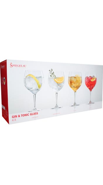  Spiegelau Gin &amp; Tonic Glass 4pk